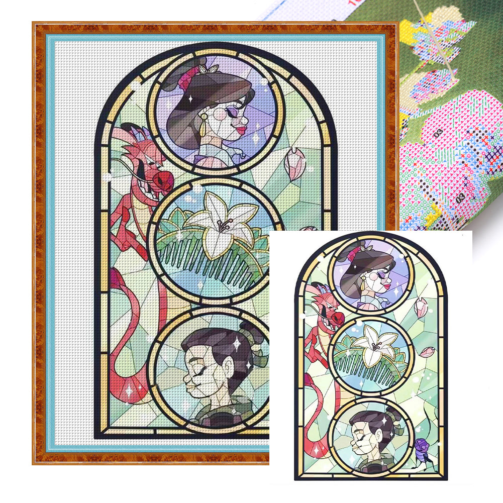 Film And Television - 11CT Stamped Cross Stitch 50*60CM