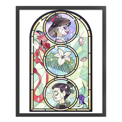 Film And Television - 11CT Stamped Cross Stitch 50*60CM
