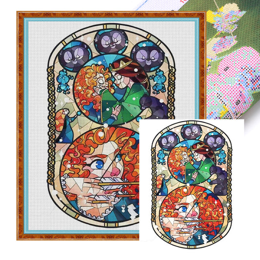 Film And Television - 11CT Stamped Cross Stitch 50*60CM