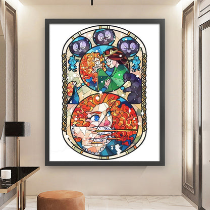 Film And Television - 11CT Stamped Cross Stitch 50*60CM