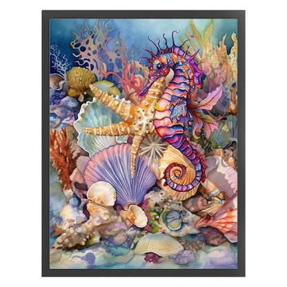 The Underwater World - 11CT Stamped Cross Stitch 40*56CM