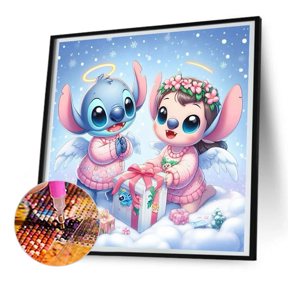 Angel Stitch - Full Round Drill Diamond Painting 30*30CM