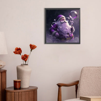 Santa Claus - Full Round Drill Diamond Painting 30*30CM