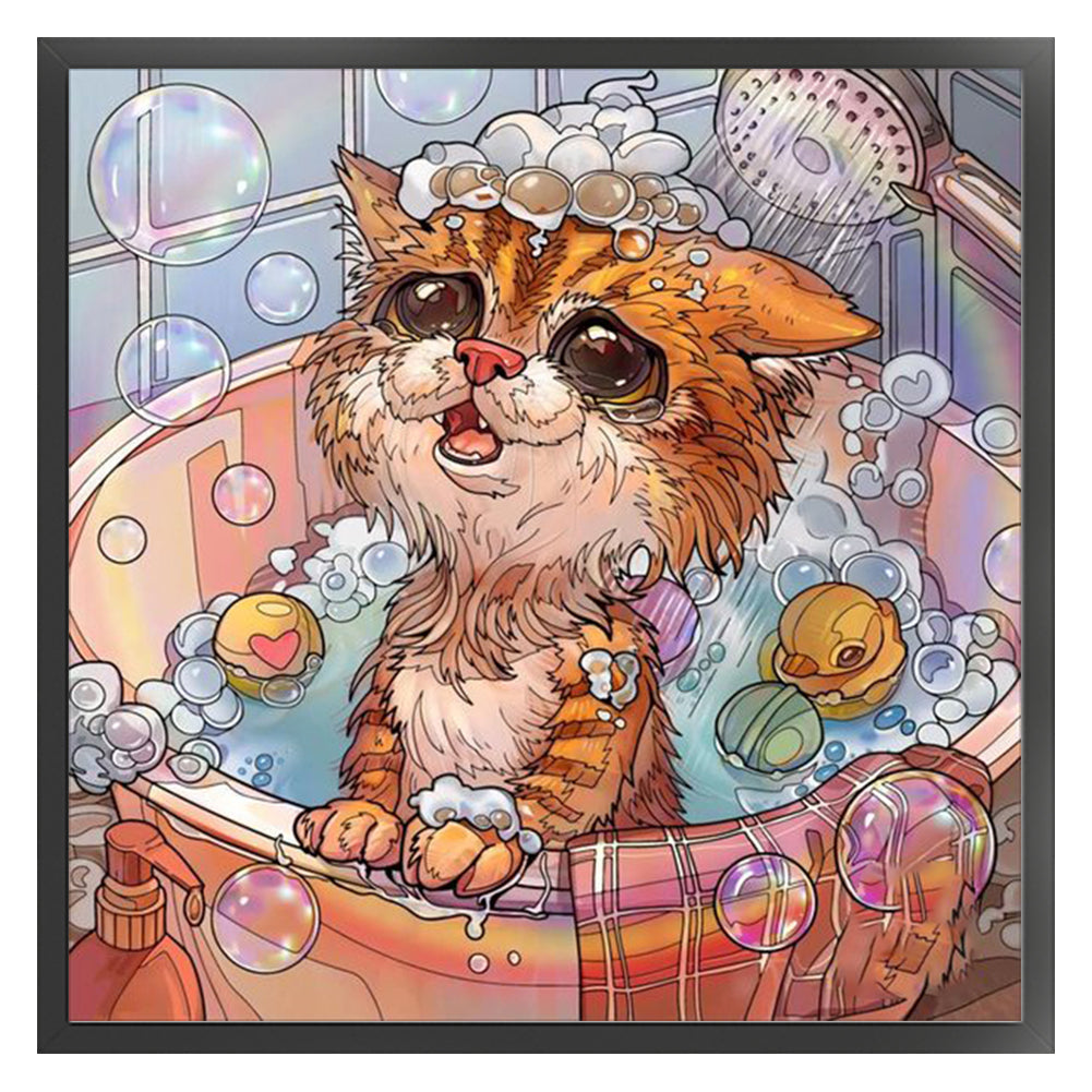 Cartoon - 11CT Stamped Cross Stitch 50*50CM