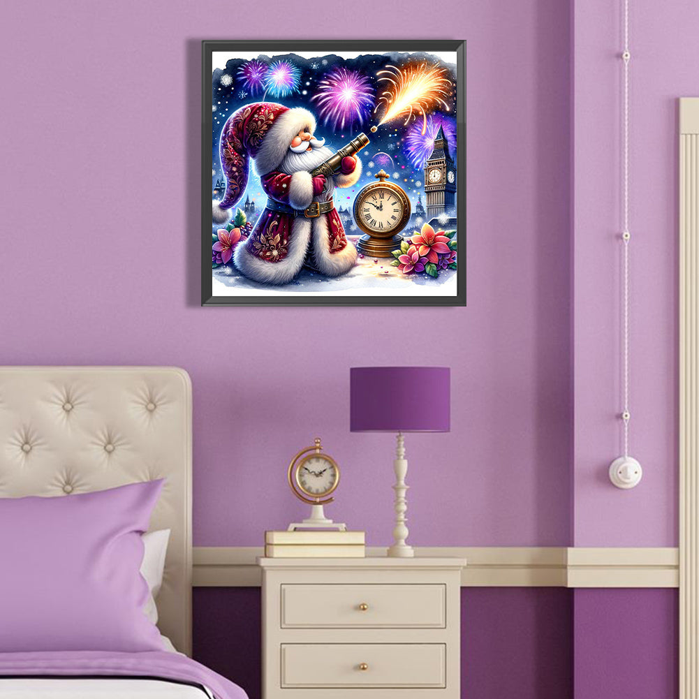 Goblin Fireworks And Bell - Full Round Drill Diamond Painting 40*40CM