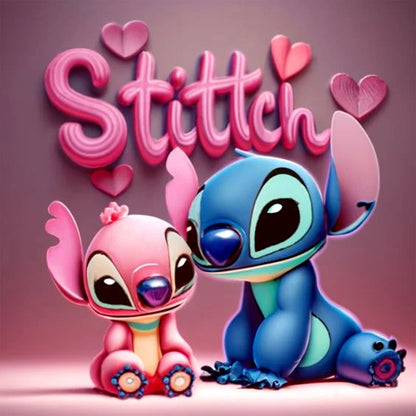 Stitch - Full Round Drill Diamond Painting 30*30CM