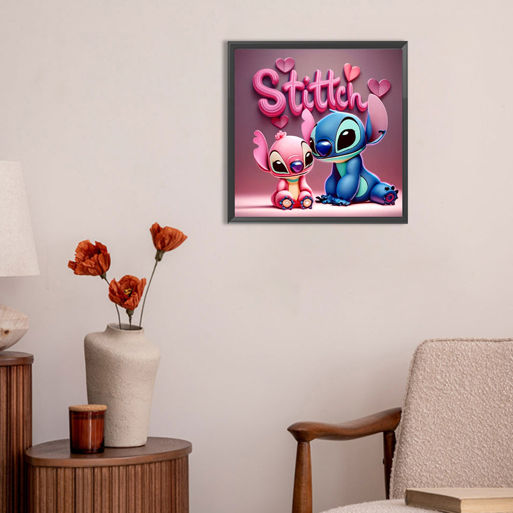 Stitch - Full Round Drill Diamond Painting 30*30CM