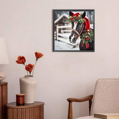 Horses - Full Round Drill Diamond Painting 30*30CM