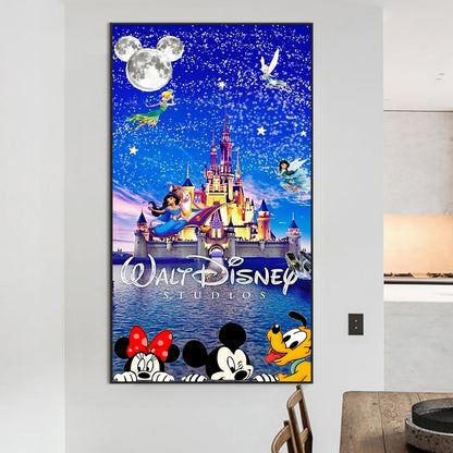 Disney Mickey Mouse - Full Round Drill Diamond Painting 50*80CM