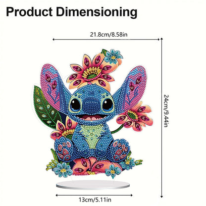 Acrylic Stitch Table Top Diamond Painting Ornament Kits for Office Desktop Decor