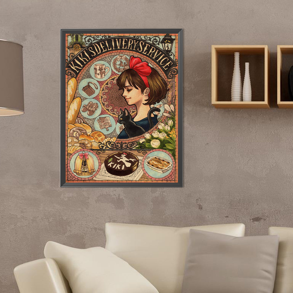 Abstract - Full Round Drill Diamond Painting 30*40CM