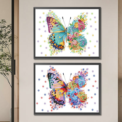 Butterfly - Special Shaped Drill Diamond Painting 40*30CM