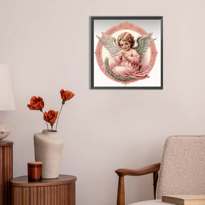 Angel - Full Round Drill Diamond Painting 30*30CM