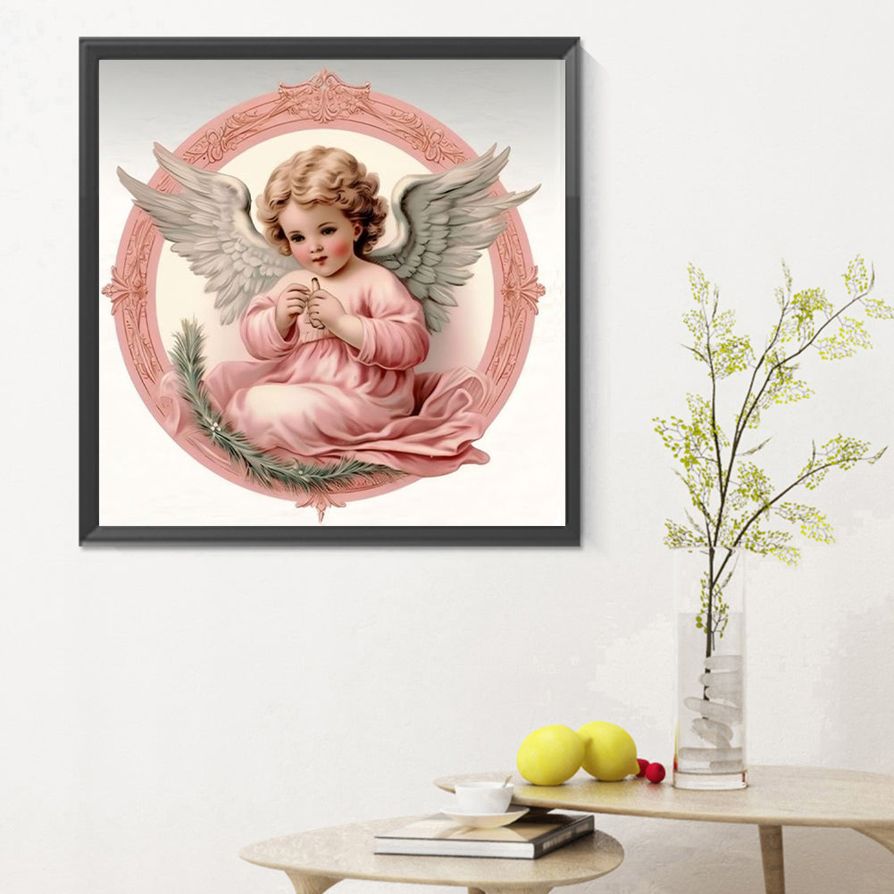 Angel - Full Round Drill Diamond Painting 30*30CM