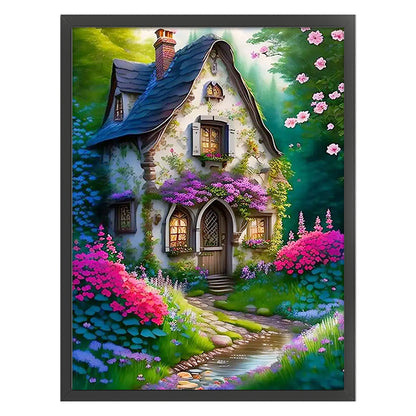 Dream Tree House - 16CT Stamped Cross Stitch 45*60CM