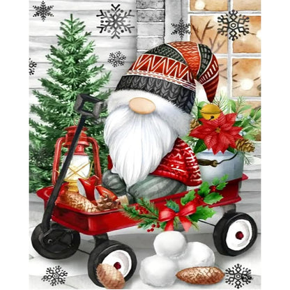 Christmas Gnome - Full Square Drill Diamond Painting 40*50CM