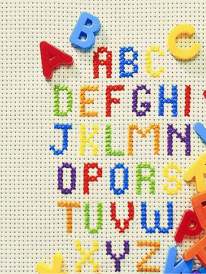 5 pcs 11 Count Embroidery Cross Stitch Fabric for Embroidery Beginner (12x12in)