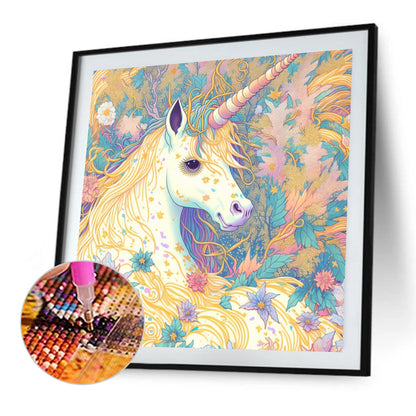 Colorful Horse - Full AB Round Drill Diamond Painting 40*40CM