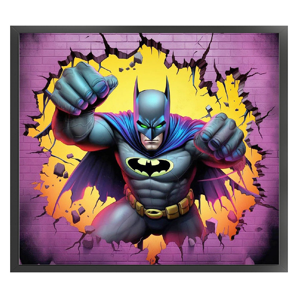 Super Hero - 11CT Stamped Cross Stitch 50*45CM
