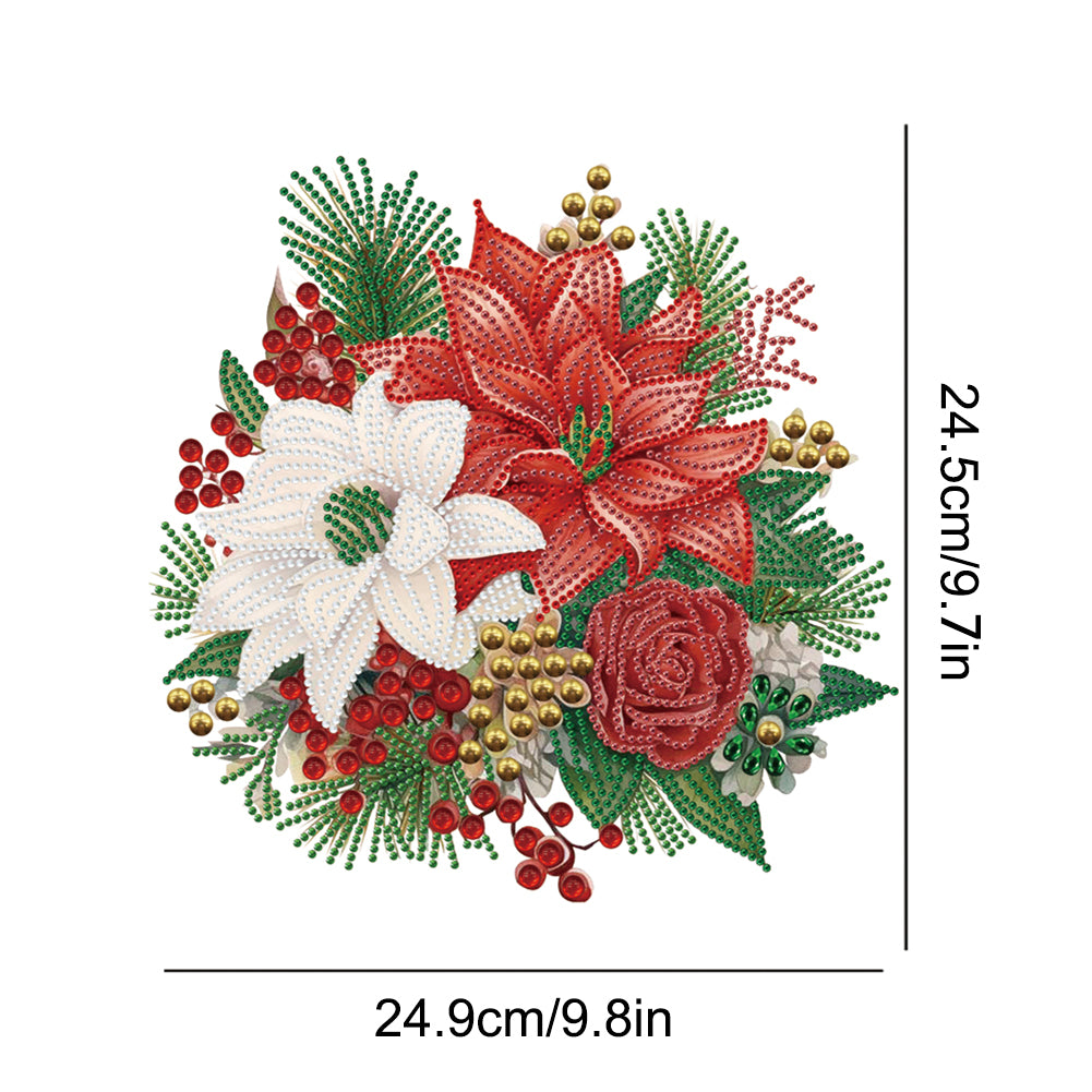 2 PCS Christmas Saffron Special Shape Diamond Painting Sticker for for Boy Girls