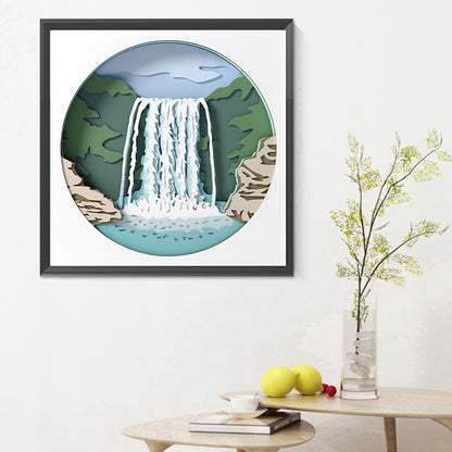 Fall - Full Round Drill Diamond Painting 30*30CM