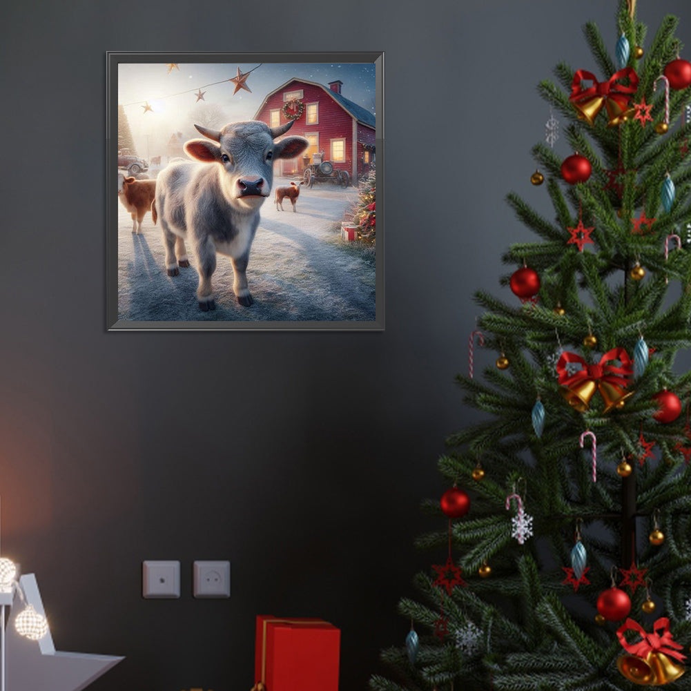 Calf - Full Round Drill Diamond Painting 40*40CM
