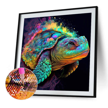 Colorful Sea Turtle - Full Square Drill Diamond Painting 50*50CM