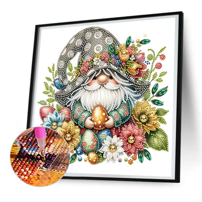 Easter Gnome - Special Shaped Drill Diamond Painting 30*30CM