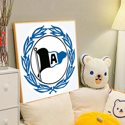 Bielefeld Football Club Logo - Full Round Drill Diamond Painting 40*40CM