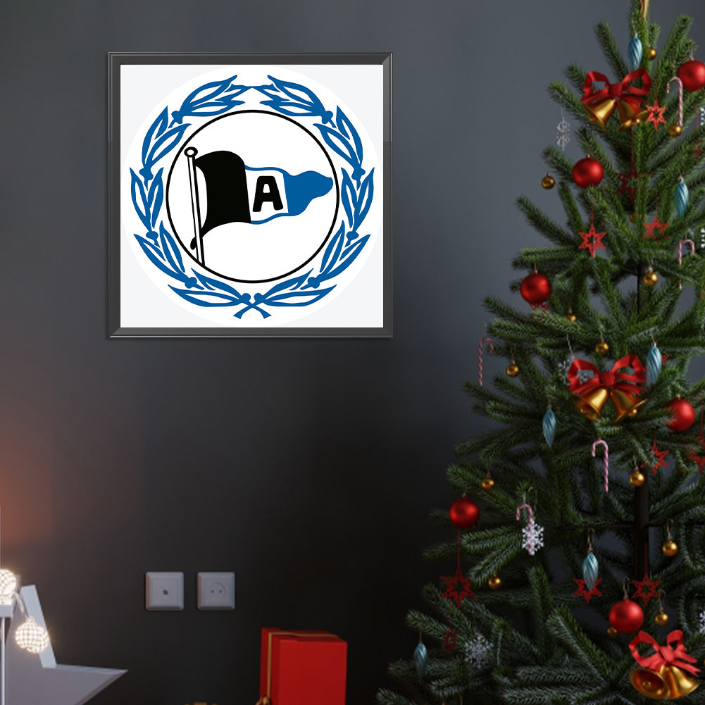 Bielefeld Football Club Logo - Full Round Drill Diamond Painting 40*40CM