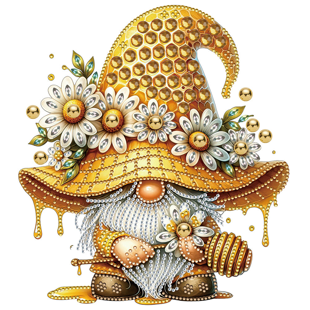 Bee Goblin - Special Shaped Drill Diamond Painting 30*30CM