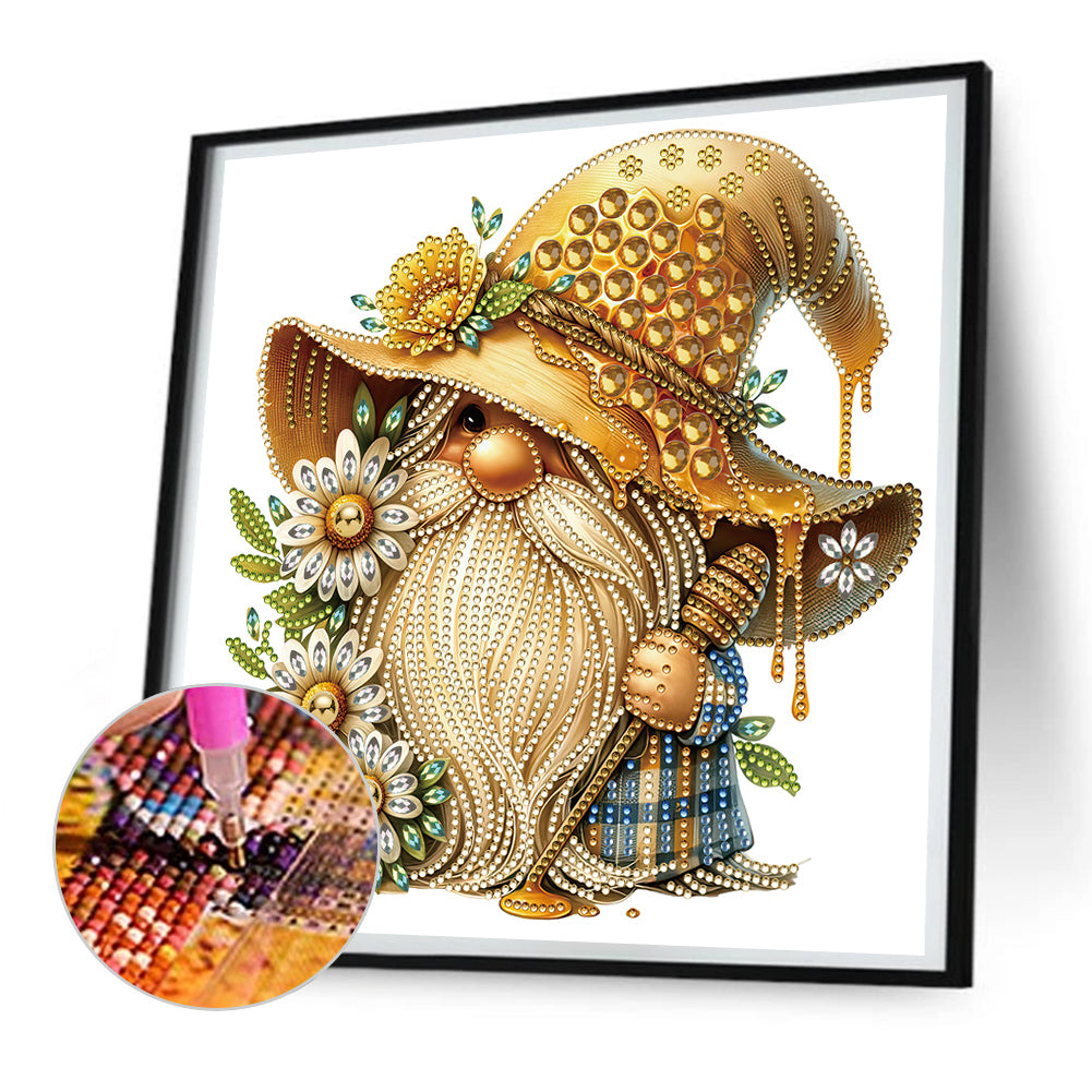 Bee Goblin - Special Shaped Drill Diamond Painting 30*30CM