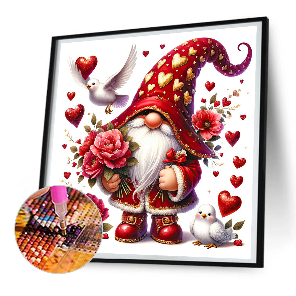 Valentine'S Day Goblin - Full Round Drill Diamond Painting 30*30CM