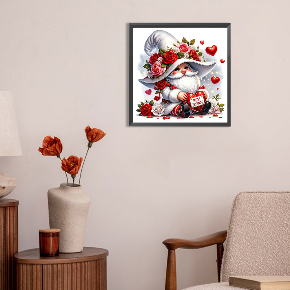 Valentine'S Day Goblin - Full Round Drill Diamond Painting 30*30CM