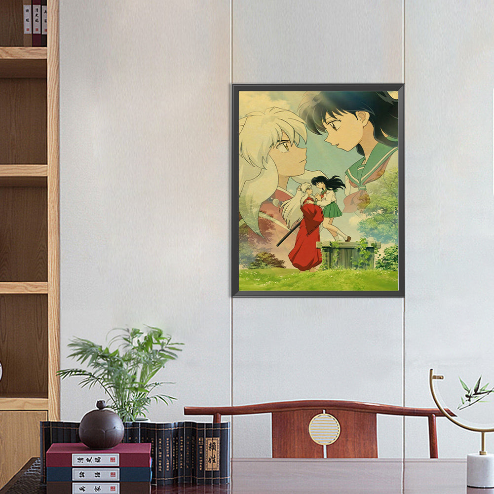 Inuyasha - Full Round Drill Diamond Painting 40*50CM