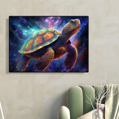 Mysterious Turtle - Full Round Drill Diamond Painting 40*30CM