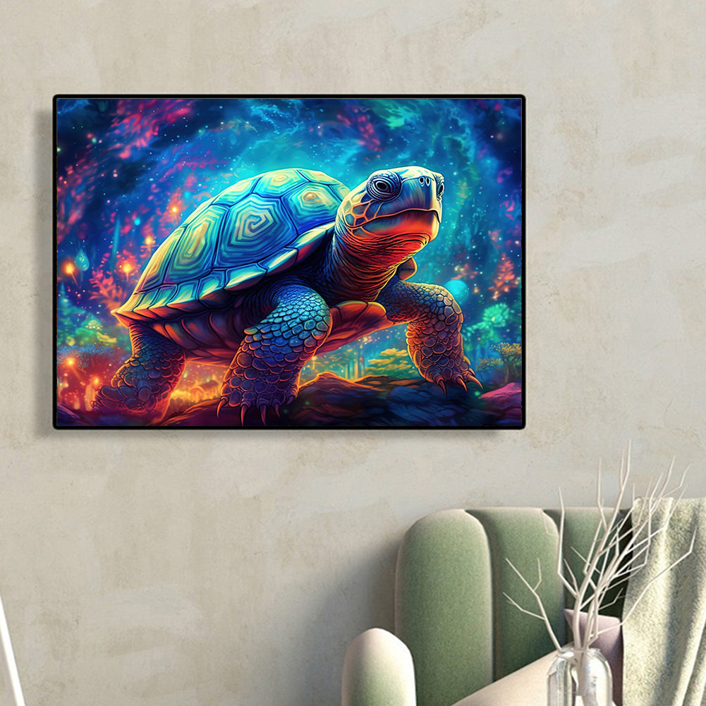 Mysterious Turtle - Full Round Drill Diamond Painting 40*30CM