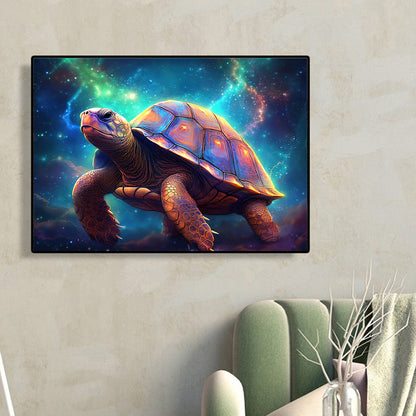 Mysterious Turtle - Full Round Drill Diamond Painting 40*30CM