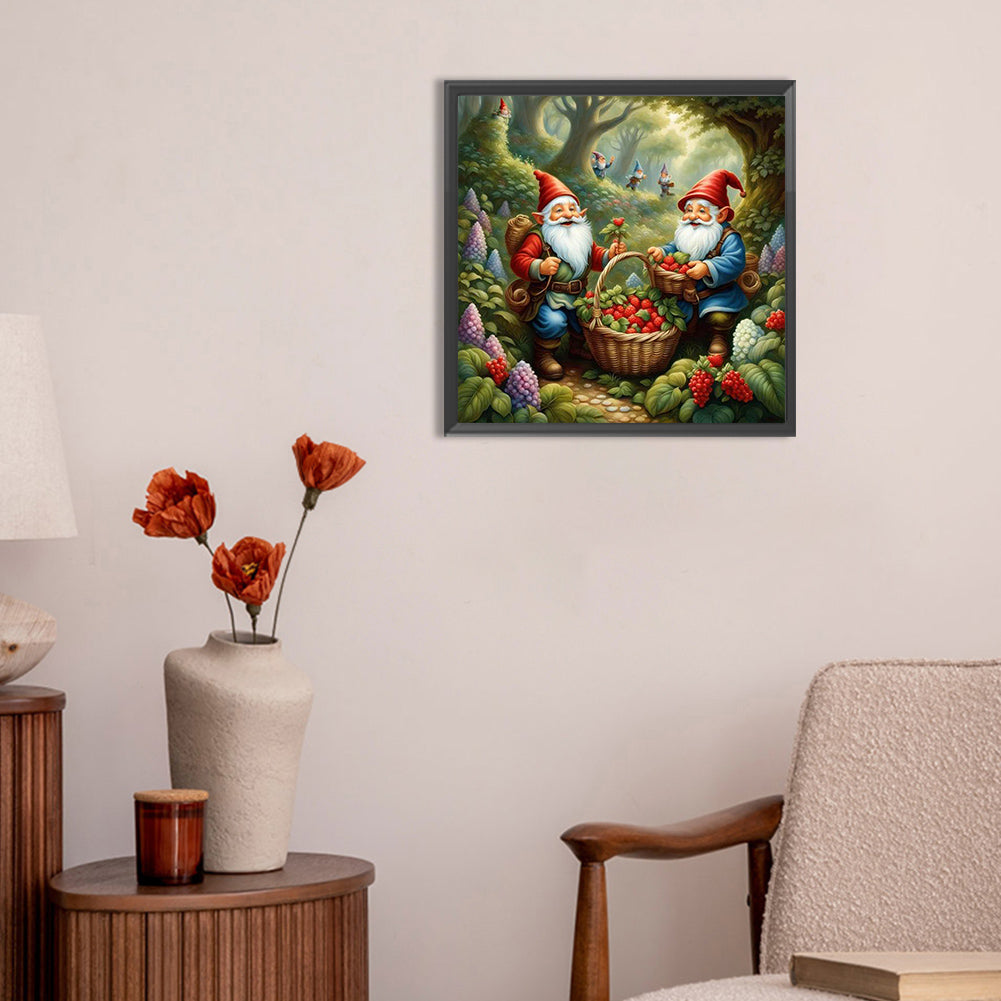 Goblins In The Forest - Full Round Drill Diamond Painting 30*30CM