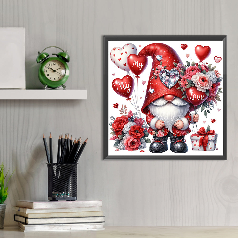 Valentine'S Day Goblin - Full Round Drill Diamond Painting 30*30CM