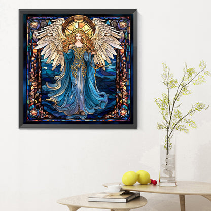 Goddess Glass Painting - Full Round Drill Diamond Painting 30*30CM