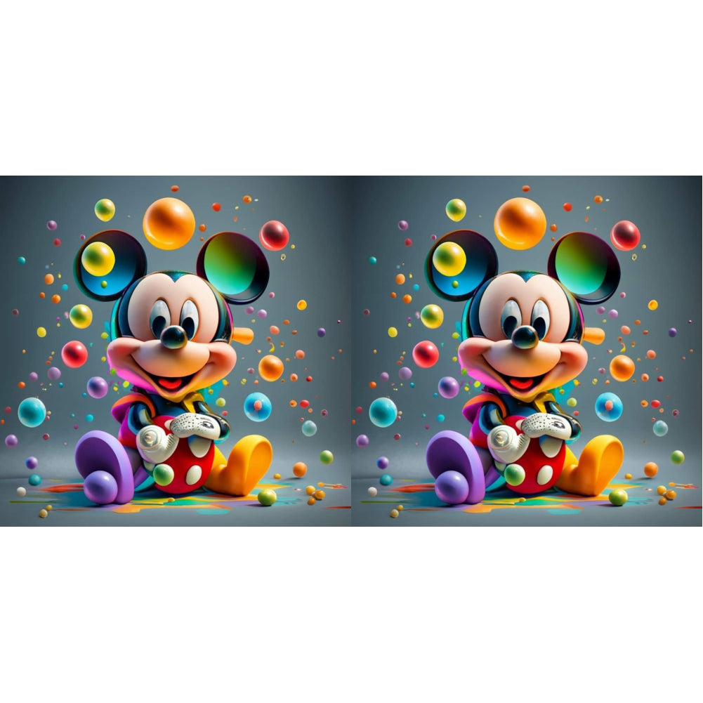 Mickey Mouse Mickey - Full Round Drill Diamond Painting 30*30CM