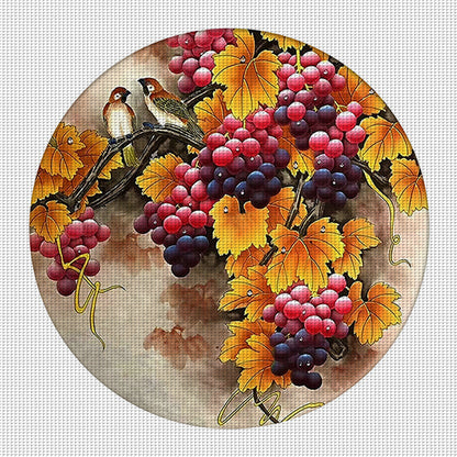 Fruitful - 11CT Stamped Cross Stitch 60*60CM
