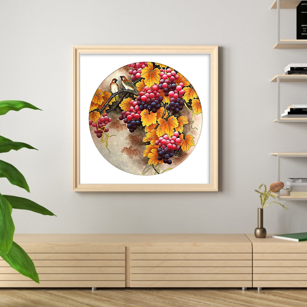 Fruitful - 11CT Stamped Cross Stitch 60*60CM