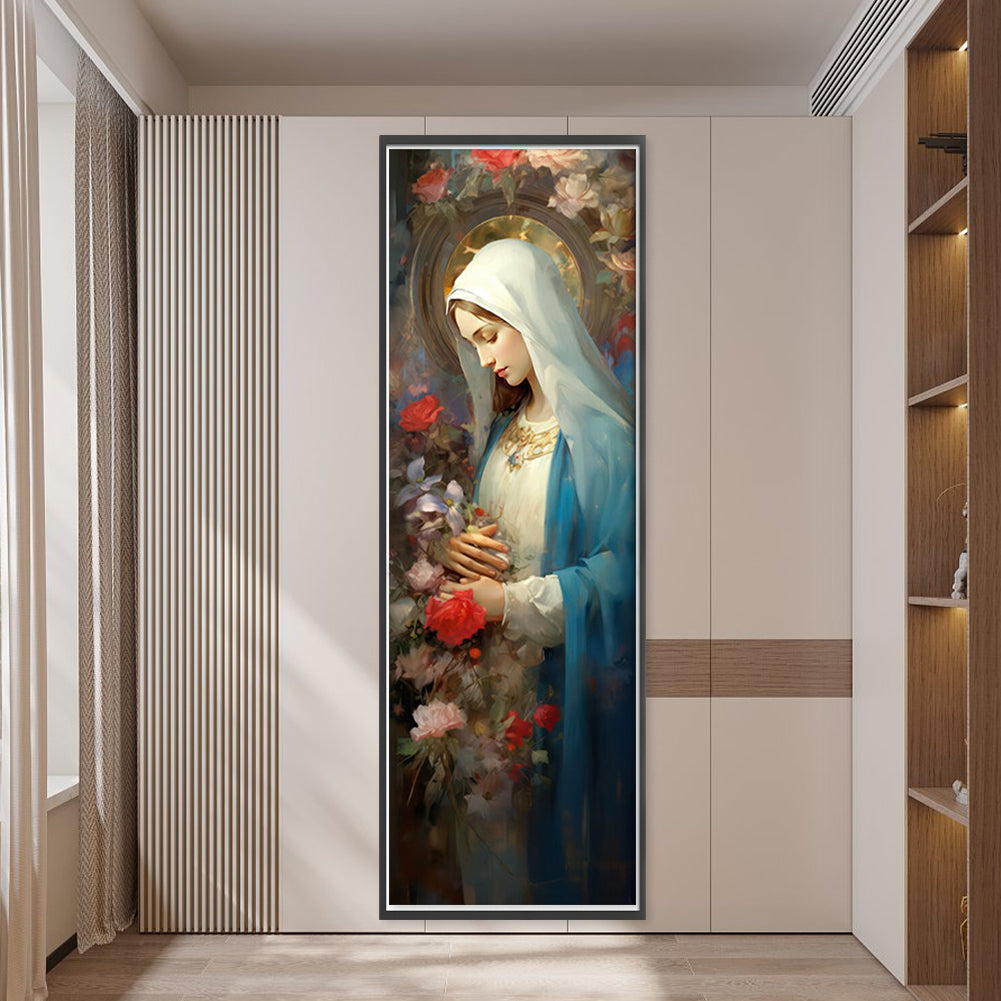 Our Lady - 11CT Stamped Cross Stitch 30*90CM