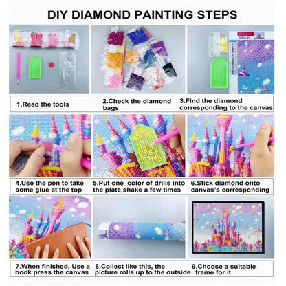 Make Friends With Sunny People - Special Shaped Drill Diamond Painting 30*40CM