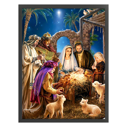 Nativity - 11CT Stamped Cross Stitch 50*65CM
