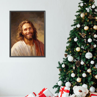 Jesus - Full Round Drill Diamond Painting 30*40CM