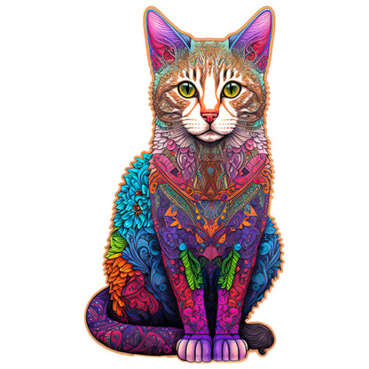 Colorful Cats - 18CT Stamped Cross Stitch 25*40CM