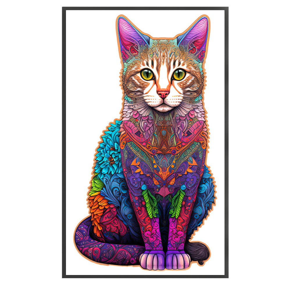 Colorful Cats - 18CT Stamped Cross Stitch 25*40CM